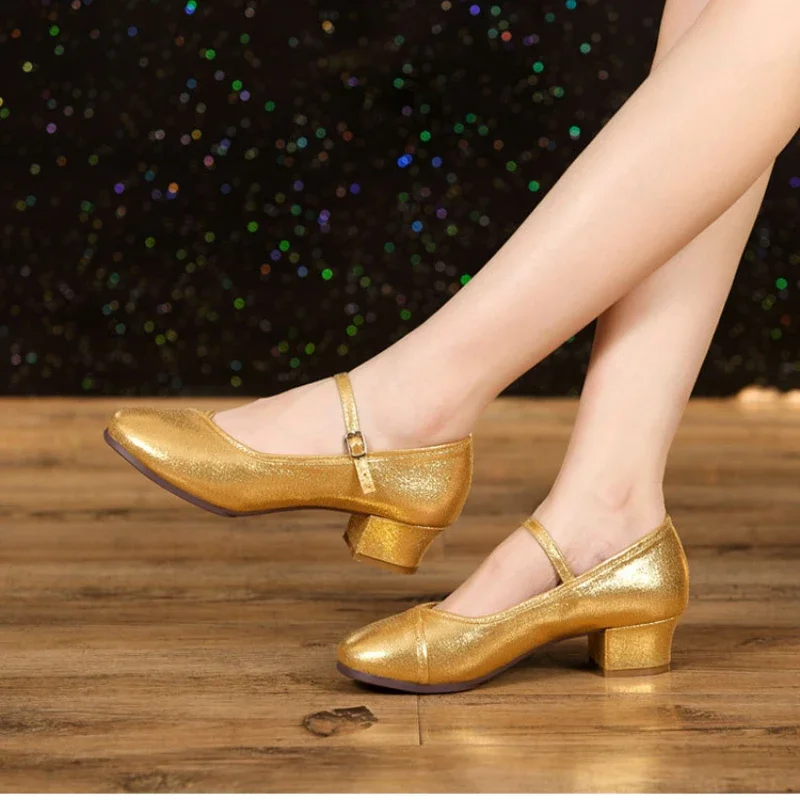 Fashion Latin Dance Shoes Women's Ballroom Dancing Shoes Ladies High Heels Professional Girls Salsa Tango Woman Shoes