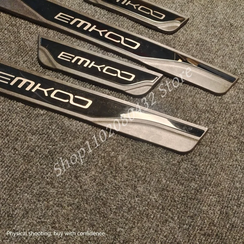

Fit GAC Trumpchi EMKOO 2025 2024 2023 Car Door Sill Scuff Plate Protect Pedal Guard Threshold Car Accessory