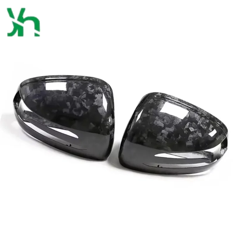 메르세데스-벤츠 GLK GLA X204 X156 2008 2009 2020 2021 카본 파이버 도어 사이드 미러 액세서리