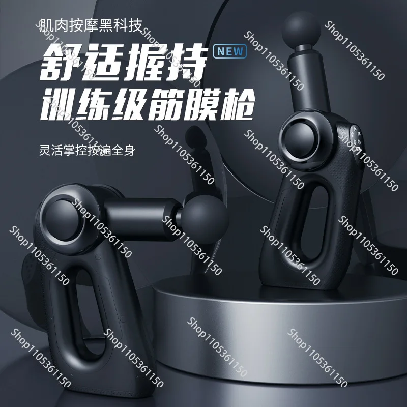Electric Pulse Massage Gun Heating Fascia Muscle Relaxer Body Spinal Therapy Massager