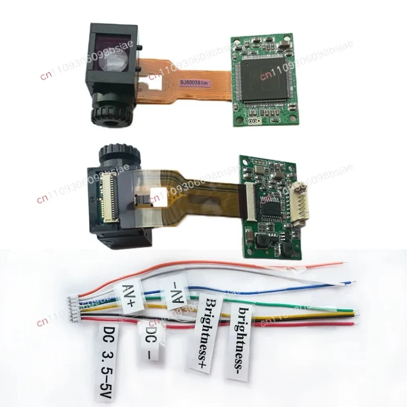 Ferroelectric LCD Glasses Monocular Integrated Display Module Helmet 0.2 Inch Viewfinder Micro Display