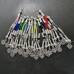 2pcs 12 color Muslim Islamic Handmade 33 Prayer Beads With Tassels Pendant DIY Charming Classic Bracelet Necklace Connector