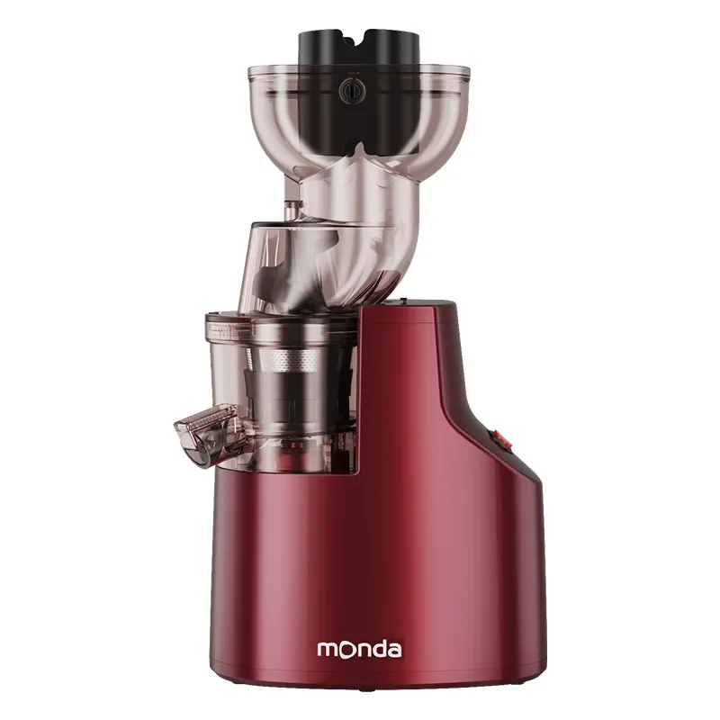 Monda-Juicer Original com Separação de Resíduos, Máquina de suco totalmente automático, Grande Calibre, Espremedor de Laranja