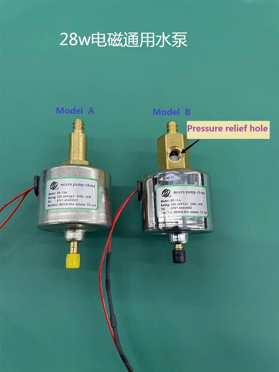 SP-13A pompa air elektromagnetik, pompa isap, mesin disinfeksi uap, Mesin cuci, asap panggung, Kap jarak, generator uap J