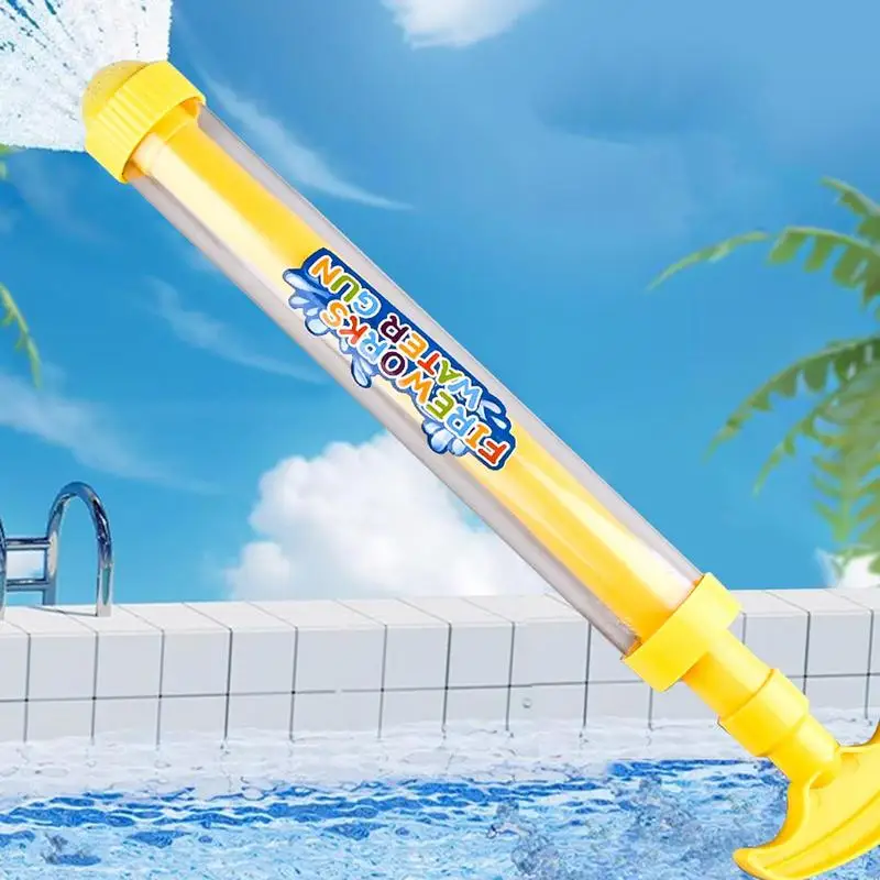 เครื่องพ่นน้ําสําหรับเด็ก Squirt น้ําเกมต่อสู้สระว่ายน้ําของเล่น 3 ชิ้น Retractable แรงดันสูง Interactive ของเล่นเกมปาร์ตี้สําหรับ