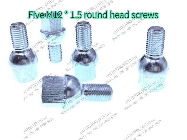 Suitable for Hangcha Zhongli Noli Xilin Electric Forklift Accessories Drive Wheel Fixing Screw M12*1.5 Round Head Fastening