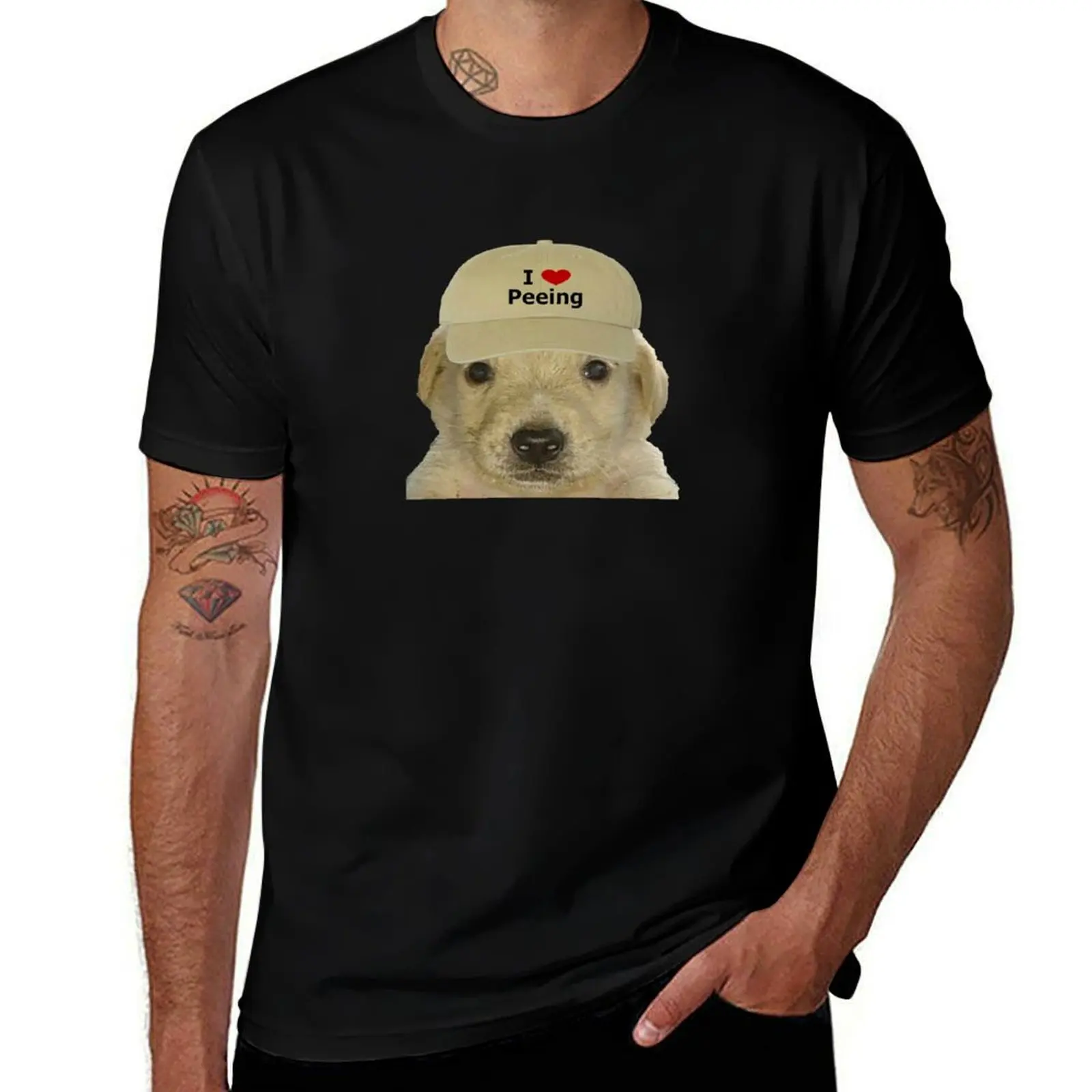 

I Heart Peeing | Jotchua T-Shirt cotton t shirts man 100% funny t shirts man T-Shirt
