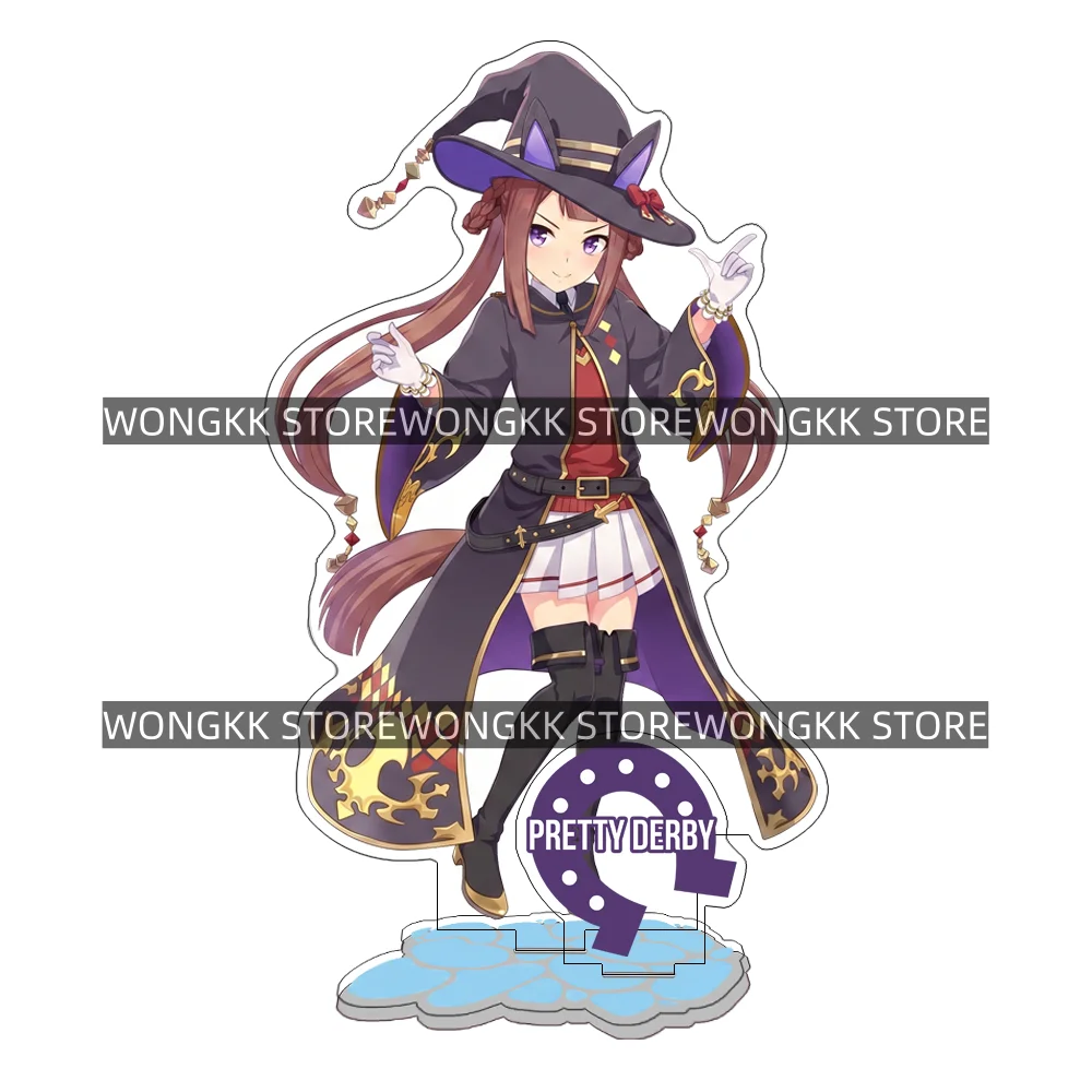 Game Horse Racing Pretty Derby 10&15CM Double Sided Acrylic Stand Keychain 2026 New Anime Stand Desk Ornament Home Shelf Display