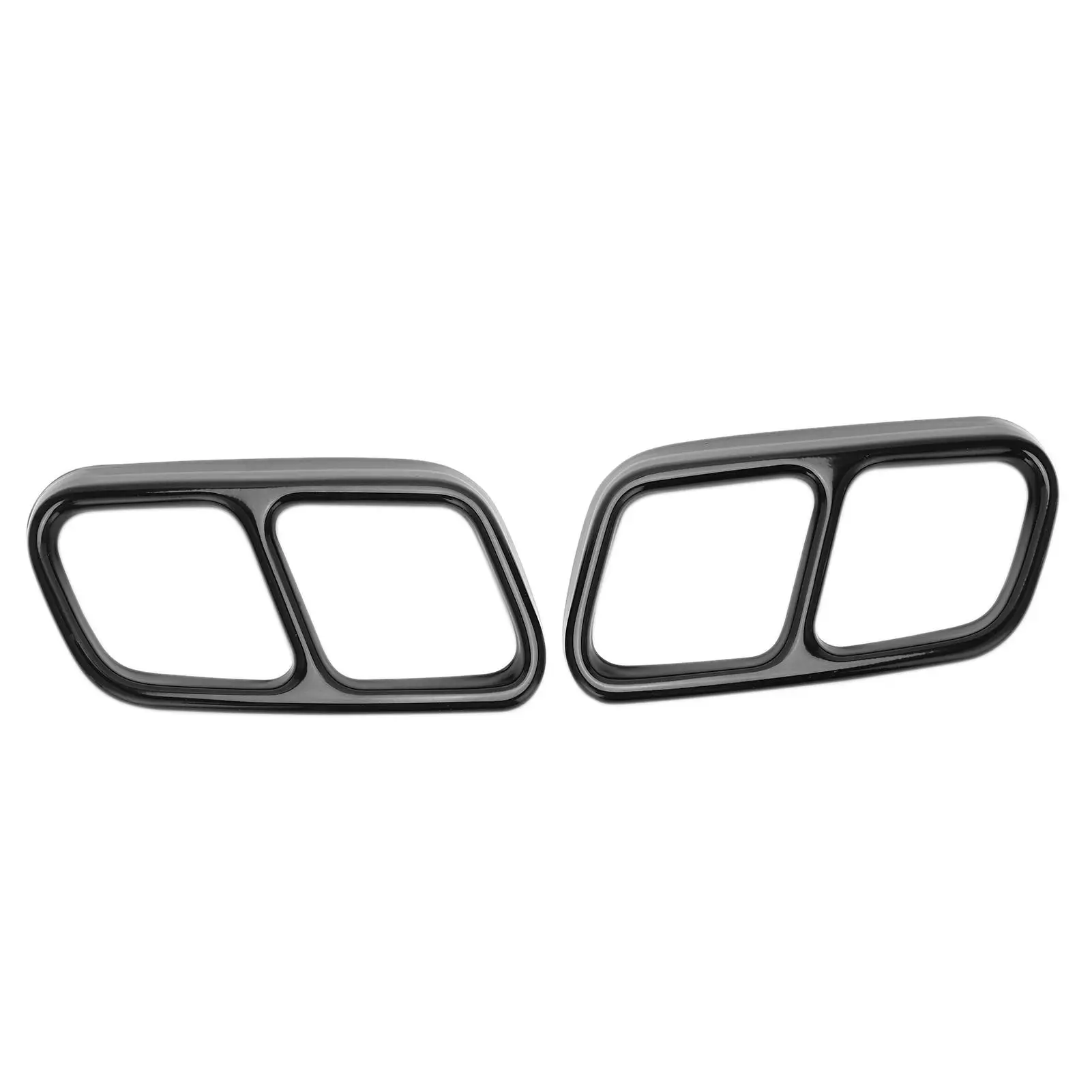 

Rear Cover Stainless Steel Easy Install Reliability Exhaust Tip Cover for replacement for Mercedes benz CLS W218