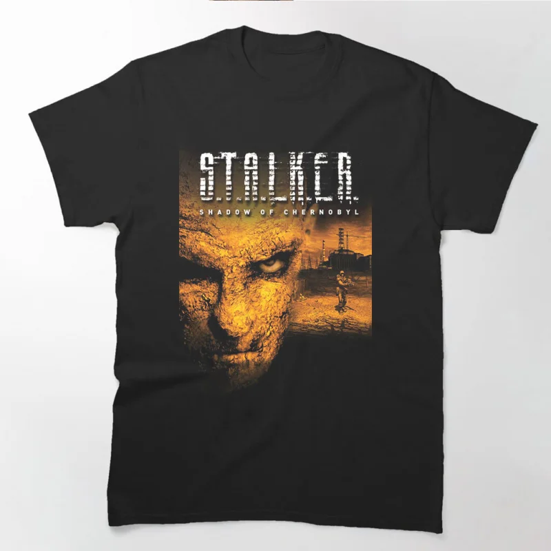 

S.T.A.L.K.E.R. 2 Shadow of chernobyl 0813 Danger exclusion zone gift t shirt Videogame Stalker Graphic Clothes All size Tops