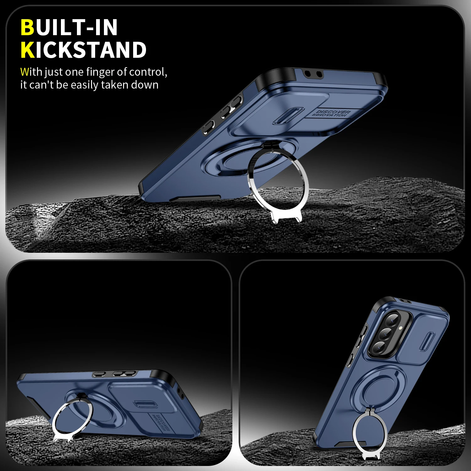 حافظة حماية متينة فاخرة لهاتف سامسونج جالاكسي A17 5G S25 FE A55 A56 A35 A36 A15 A16 S24 Plus S23 Ultra S22 S21 #6