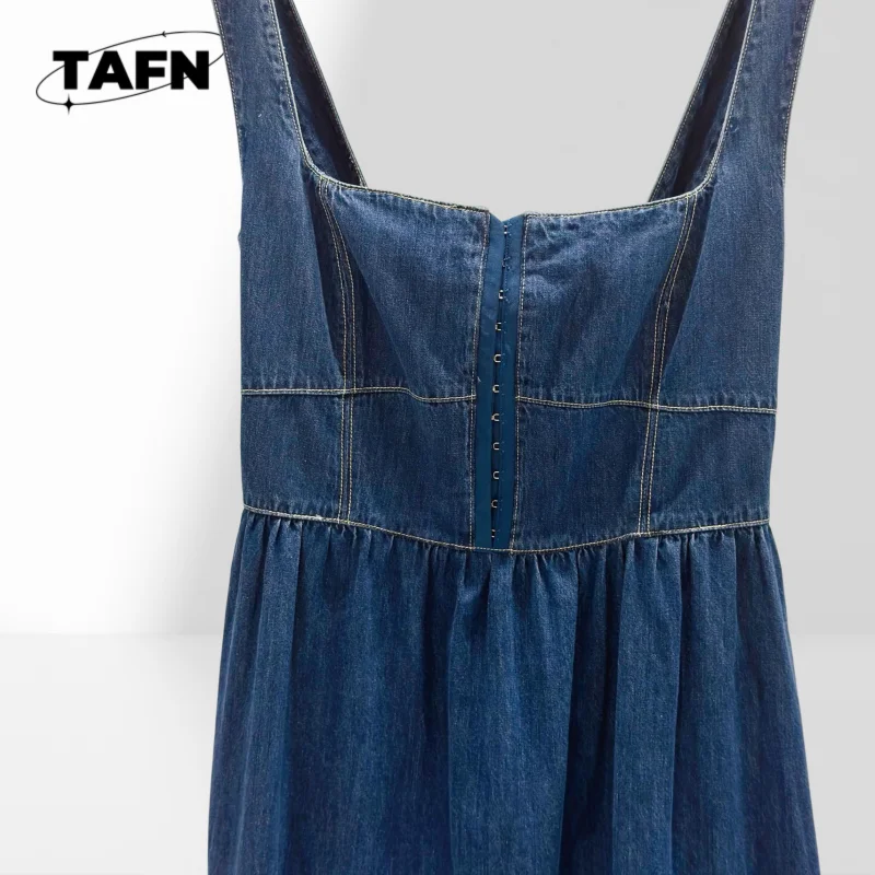 Vestido Cómodo y Hermoso Tendencia de temperamento simple Vestido de cachemira retro de primera calidad: Suave y moderno para la primavera AF2729