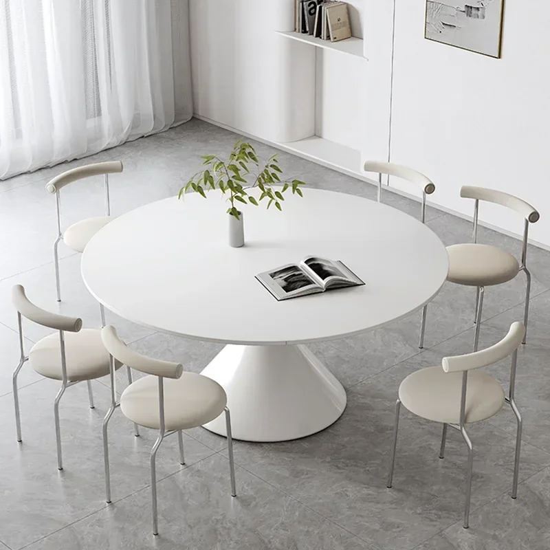 

Round Folding Dining Table Chair Japanese Modern Design Dining Table Extension White Muebles De Cocina Living Room Furniture