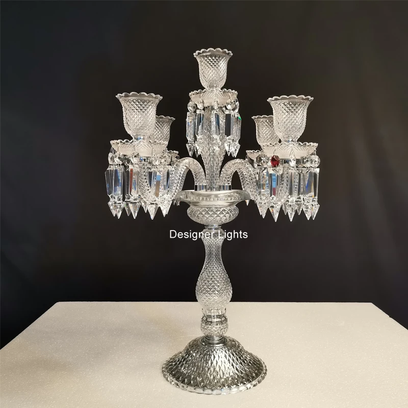 Living room candlesticks crystal candelabra centerpiece wedding decoration home candle holder