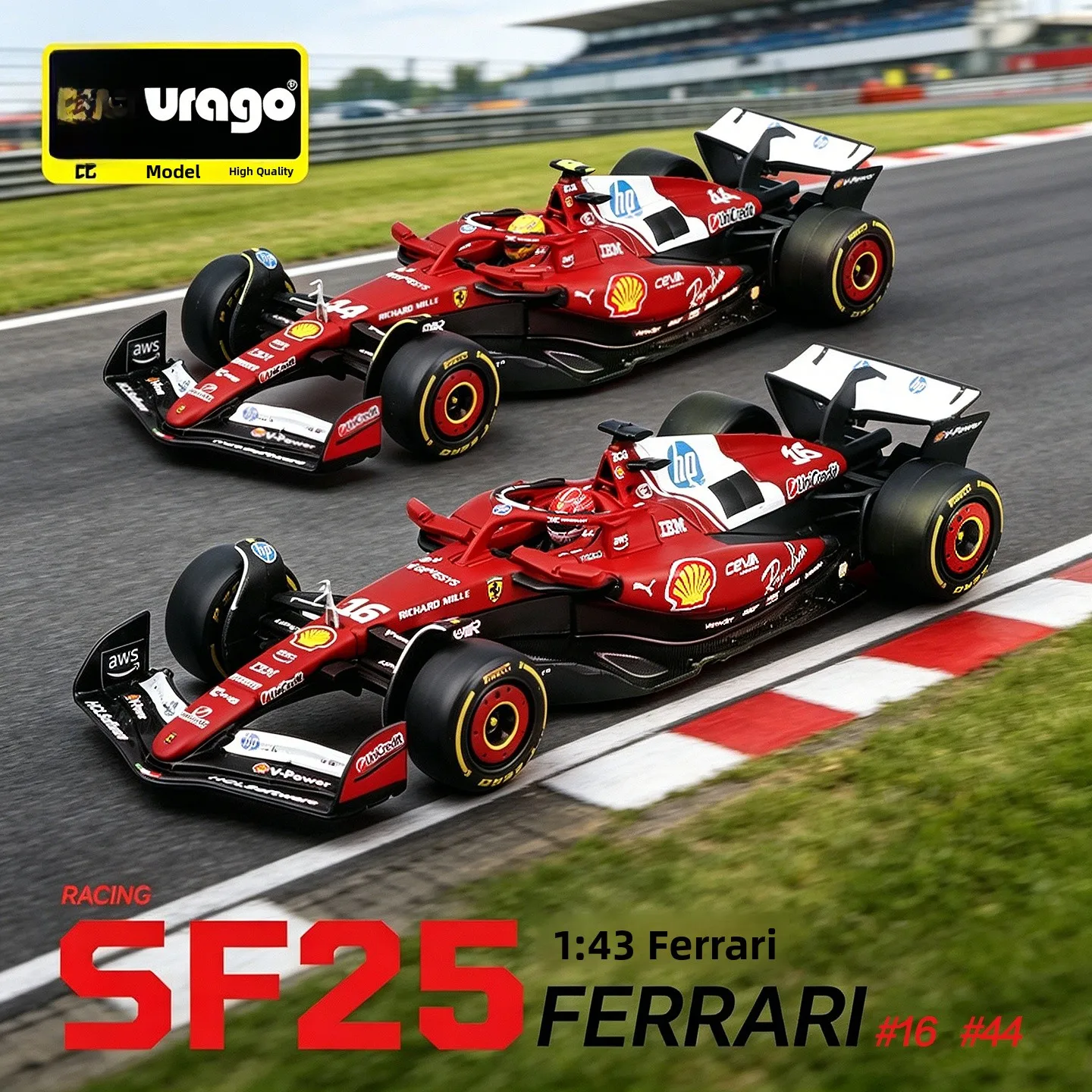 bburago-f1-car-model-143-sf25-formula-racing-car-alloy-model-toy-collectible-static-model-metal-race-car-for-ages-14