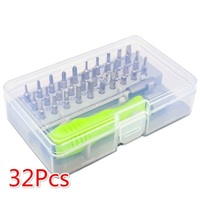 Tool Repair 32 In 1 Screwdriver Set Precision Mini Magnetic Screwdriver Bits Kit Phone Mobile IPad Camera Maintenance