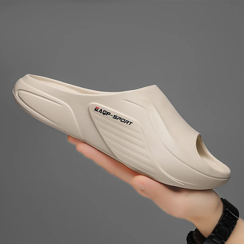 

2025 New Summer Unisex Slip-On Sandals - Lightweight, Comfortable & Non-Slip Outdoor Slides For Men Anti-Slip Indoor Slippers