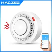 Tuya Smart Smoke Detector Wifi/Zigbee Fire Protection Home Security Alarm Smoking Sensor Work With Tuya Zigbee Hub