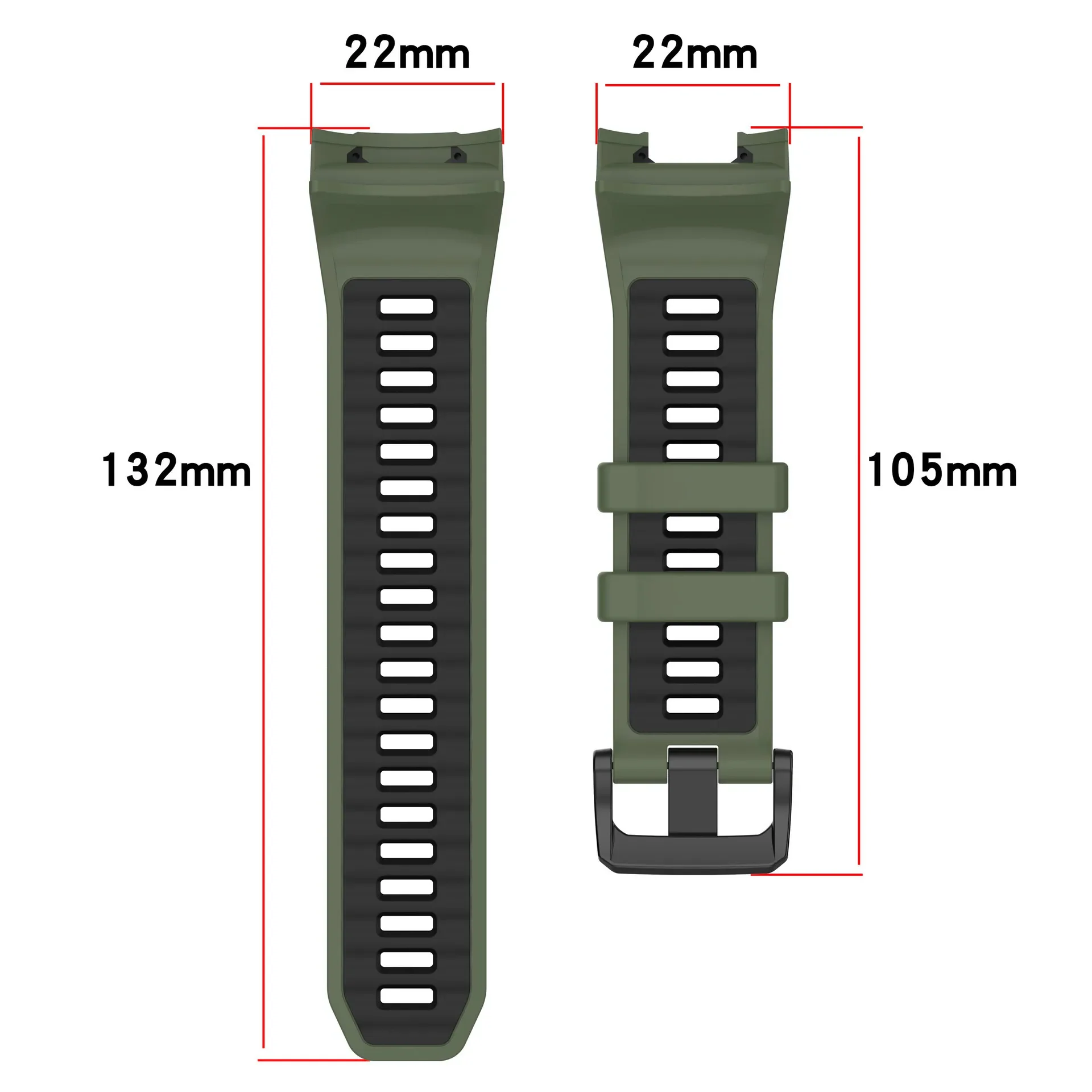 Sport Strap For Garmin Instinct 3 SOLAR 50mm 45mm Official Bracelet For Garmin Instinct 3 Crossover AMOLED Silicone Correa Band
