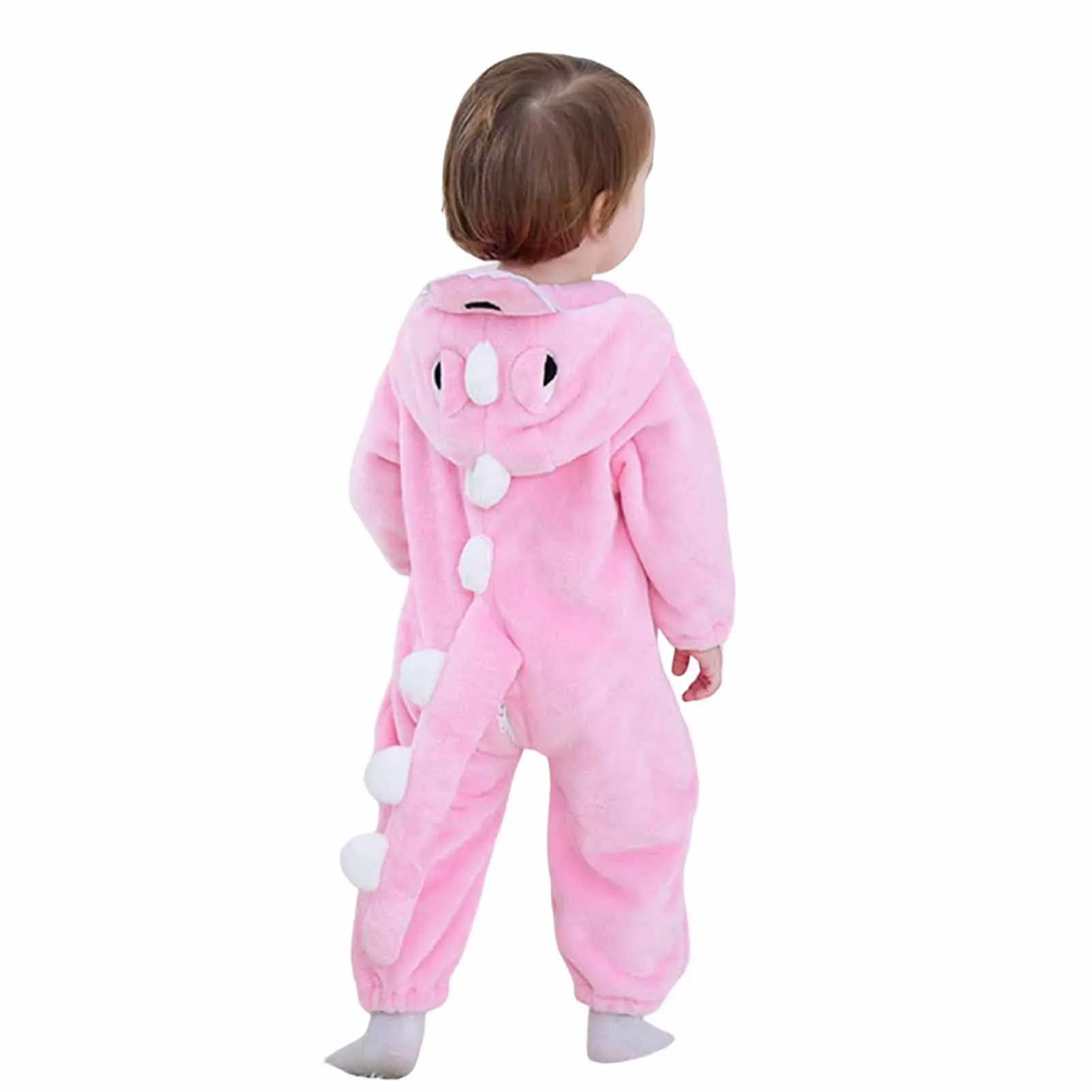 Toddler One-Piece Outfits Long Sleeve Dinosaur Bodysuit Hoodie Style Outfit for Taking Artist Photos Costumes