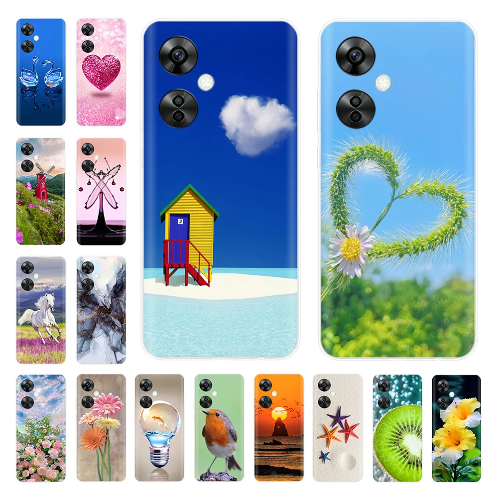 For Oneplus Nord CE 3 Lite 5G Case Cover Soft Clear Silicone Cases For Oneplus Nord CE3 N30 Phone Protective Cover Fundas Coque