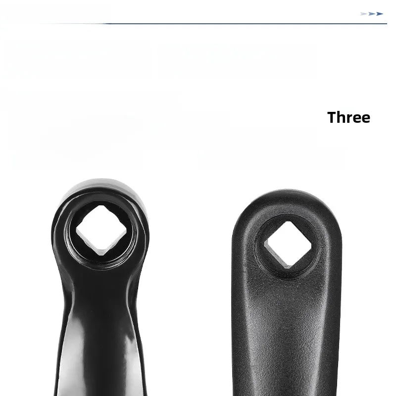 

Aluminum Alloy Mountain Bike Crankset Pedal Connecting Rod Foorace Footstool Left Crank Leg Accories for Mountain Bicycle