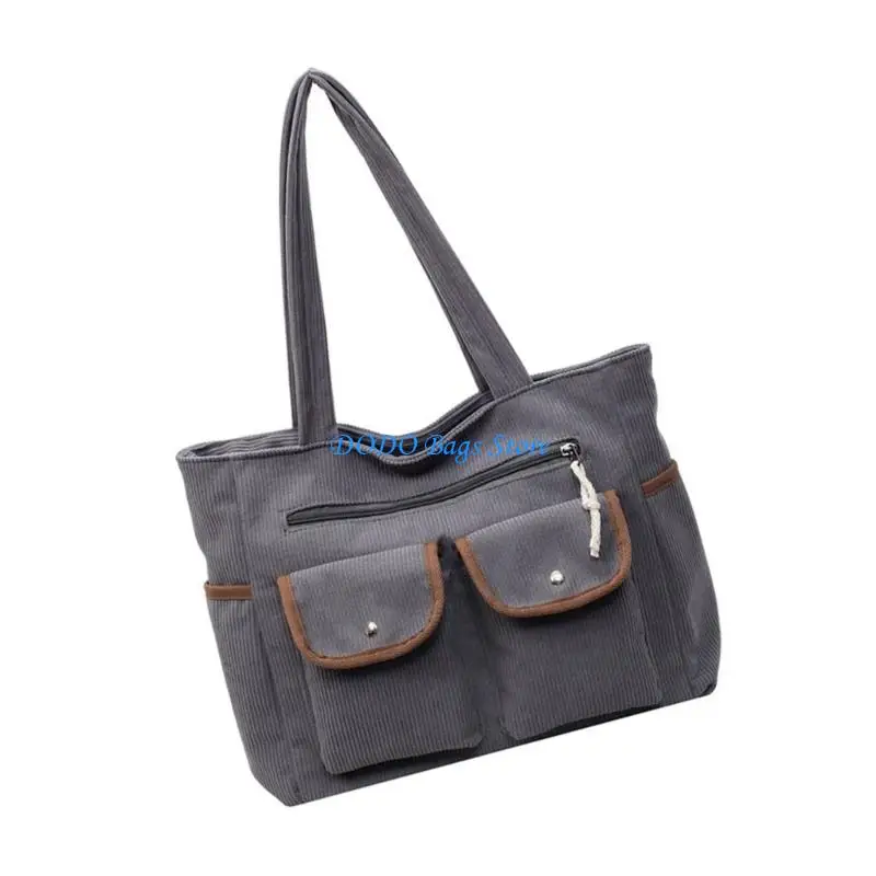 حقيبة حمل قصيرة عملية، مقابض معززة، هيكل قابل للطي، مثالي لاحتياجات التخزين في صالة الألعاب الرياضية والسفر #4