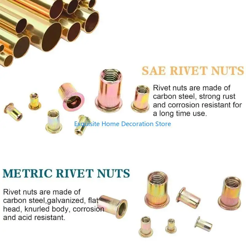

L5BF Промышленные заклепки набор гайки 400 шт.