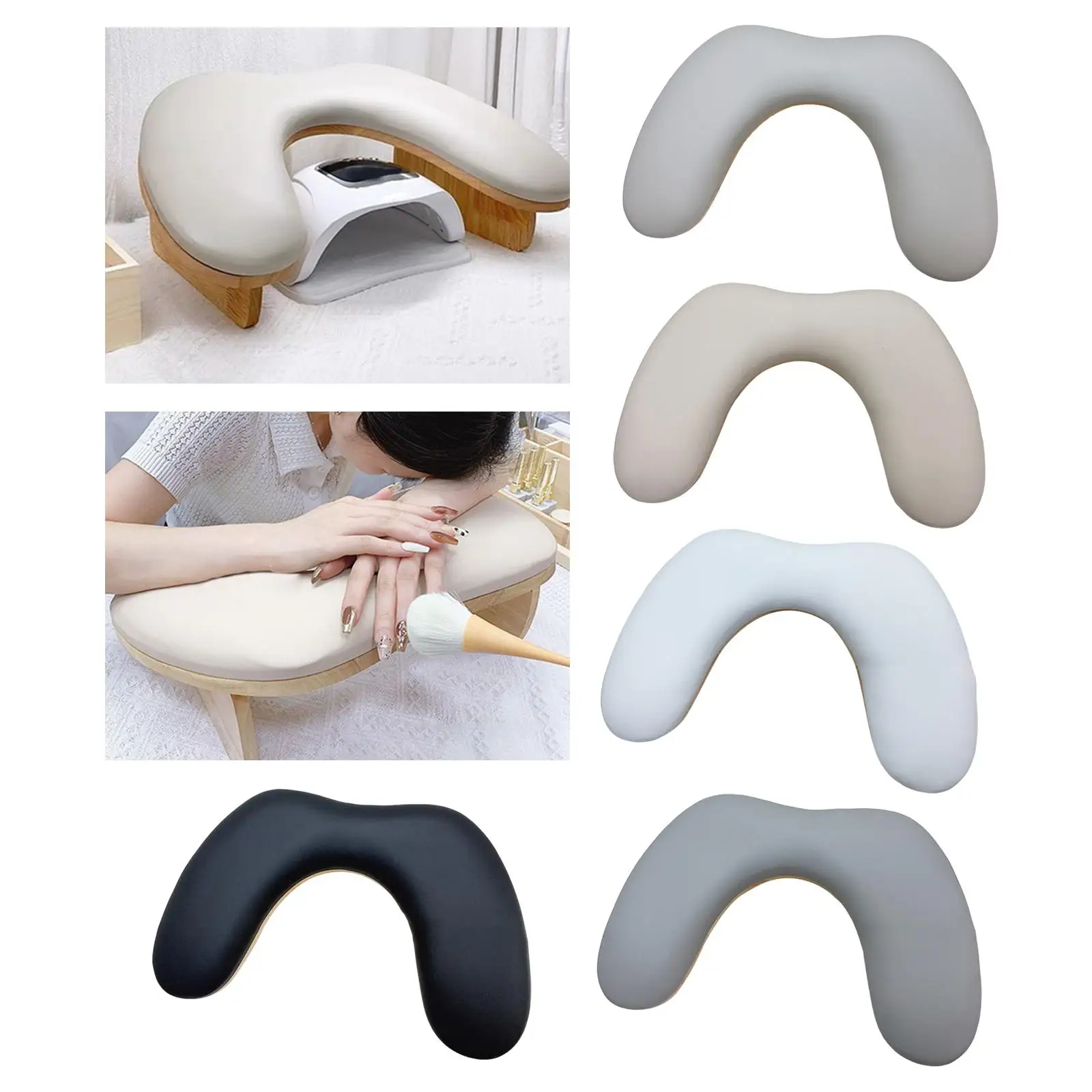 Nail Handrest Stand Manicure Armrest Nail Art Accessories Soft Nail Pillow Manicure Cushion for Shop Household Indoor Toenail