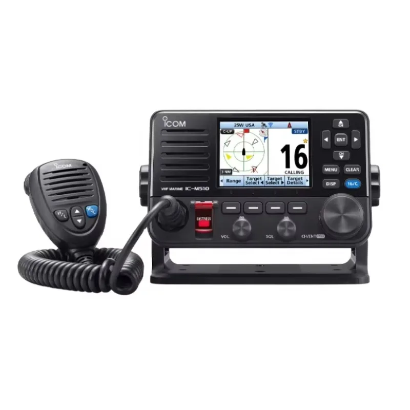 

2025Long Range Icom IC-M510AIS Морской УКВ-трансивер навигационное радио с функцией WLAN Рация IC-M510