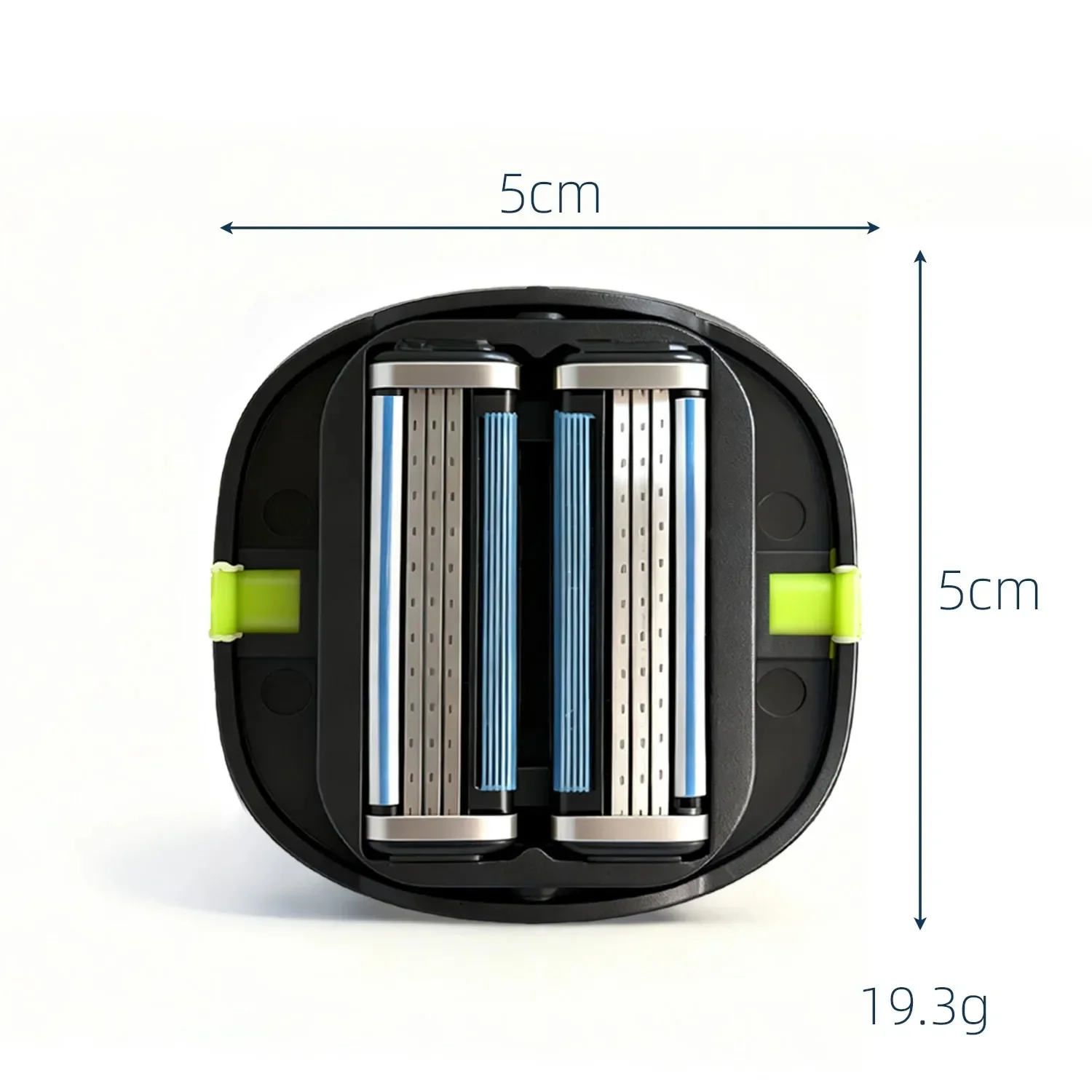 Men's Convenient Multi-Blade Shaver: Effortless Bald Head & Body Hair Grooming For Unisex Washable Shave Clean In One Strok ﻿