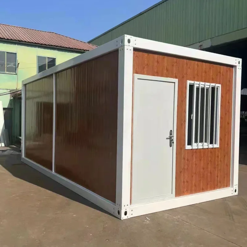 Customized Residential Container Mobile House Customized Office Temporary Mobile House Assembly Removable Glass Sunshine House