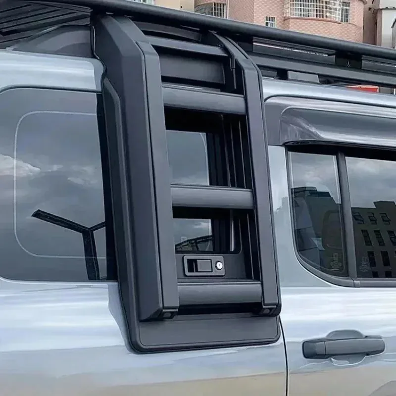 

New Upgrd Aluminum Roof Frame, Roof Platform, Ladder 2 Kit