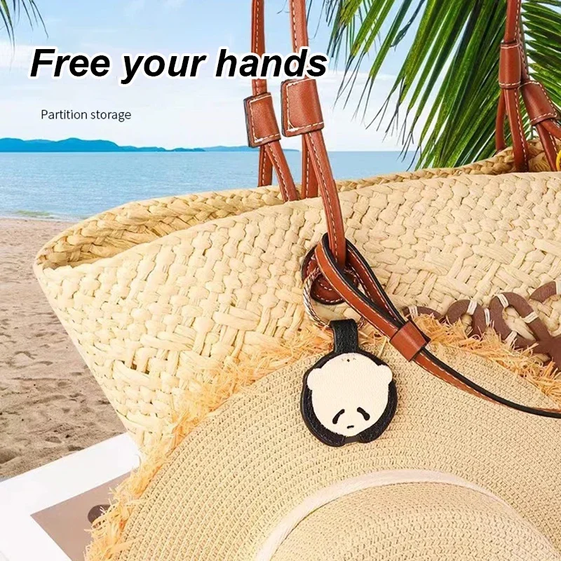 Portable Panda Magnetic Cap Clip Outdoor Hat Storage Anti-loss Clip Hook, Backpack Hanging Accessory