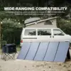 Allpowers-ソーラー充電器、ポータブル、防水、折りたたみ式ソーラーパネル、キャンプ用、rv、ガーデンルーフ、400w、200w、140w、100w、60w 3