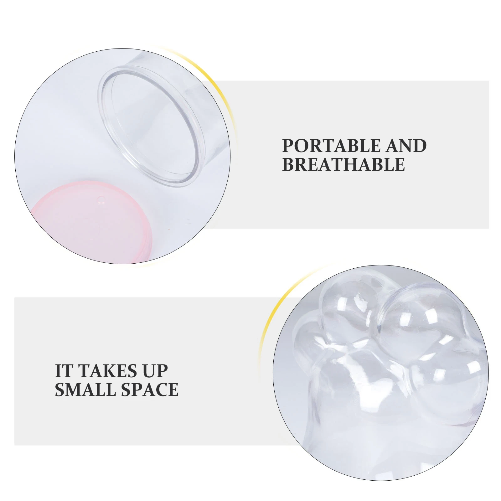 

10 Pcs Makeup Sponge Box Beauty Egg Storage Organizer PP Material Durable Container Portable Supplies