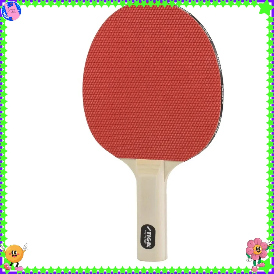 مجداف بينج بونج بنمط هجوم الخفافيش الصلبة، 5 طبقات من الخشب للاعبين الهجوميين، مثالي لمطابقات النادي والممارسة، السرعة العالية والدوران