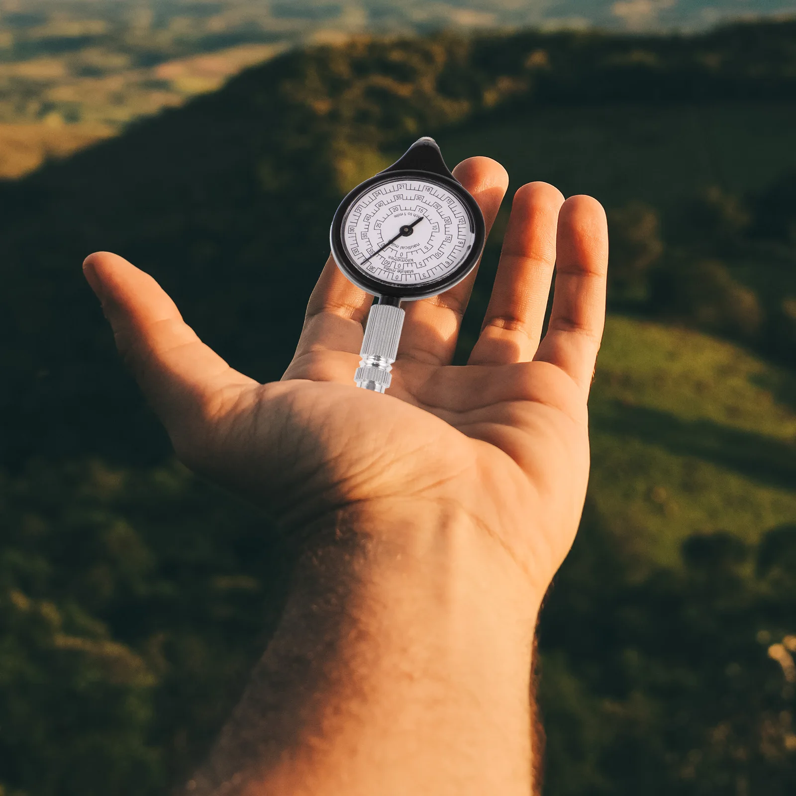 

Measuring Outdoor Odometer Compass Height Gauge Tool Wheel Map Mileage Distance