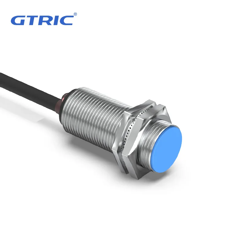 GTRIC Hall Effect Magnetic Proximity Sensor Switch NJK5002C Series M12 Sensing Distance 10mm DC10-30V NPN PNP N or S Pole