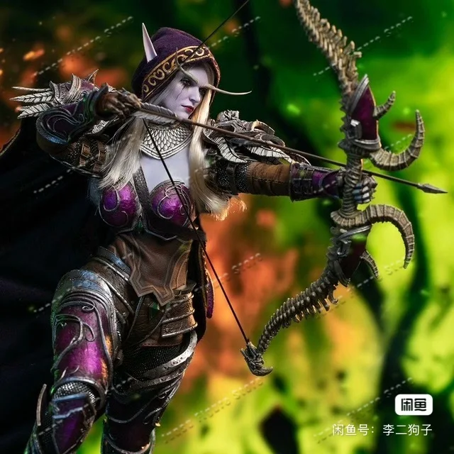 

In Stock SHARK TOYS SK-006 1/6 Scale HIGH ELVES The King Of Demons Sylvanas Windrunner Full Set Action Figures Model Toys Gifts