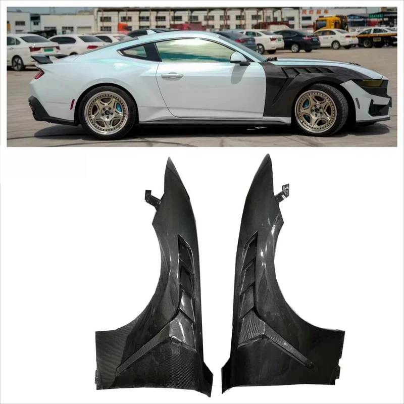 

High Quality Car Fenders Suitable for Mustang Carbon Fiber Fenders