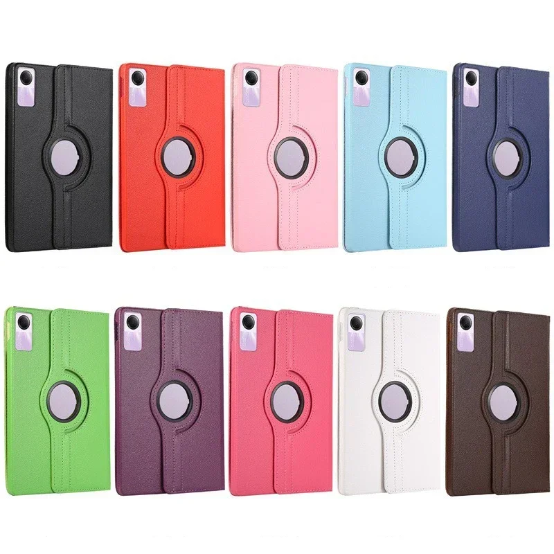 Case For Xiaomi Redmi Pad SE 2023 Case 11 inch Tablet Cover funda for redmi pad se 11 case 360 Degree Rotating Leather Cover