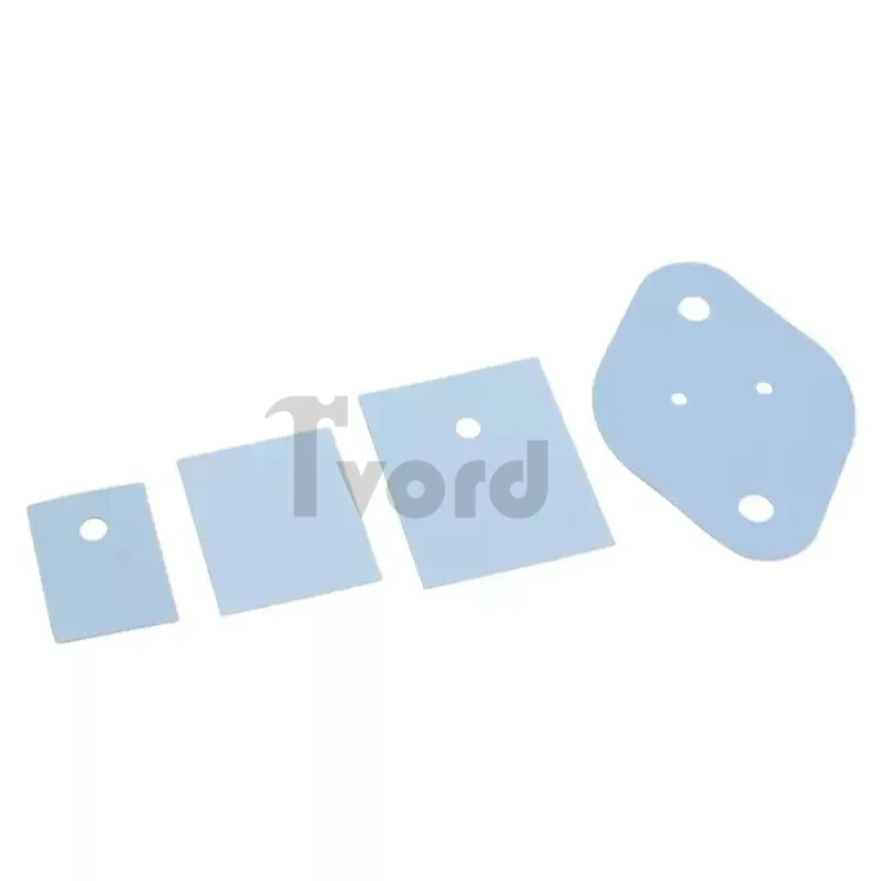 TO-3P/TO-3P1/TO-3P3/TO-220/TO-3 Silikon Wärmeleitpad Blätter Transistor Isolator Isolierdichtung