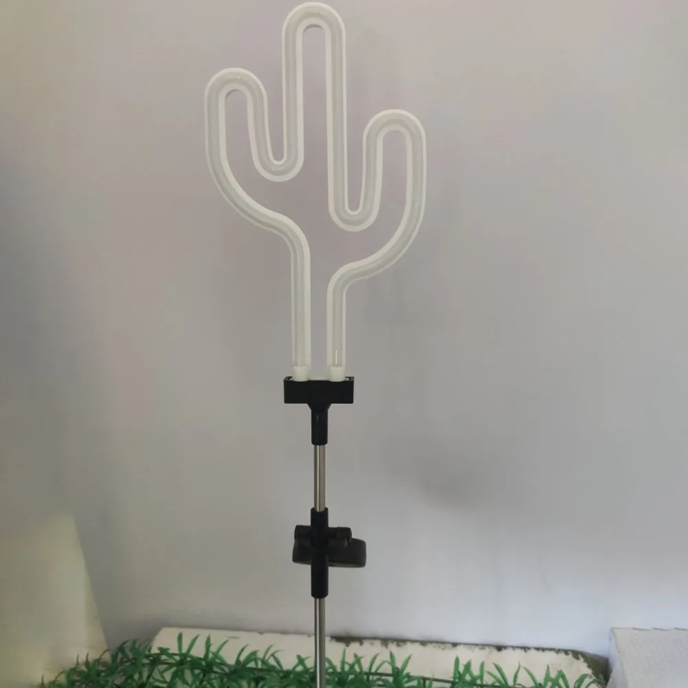 

1pc Cactus Lamp Outdoor Yard Inserting Solar Light Decor Unique Cactus Lawn Lamp Solar Lawn Inserting Light Outdoor Garden