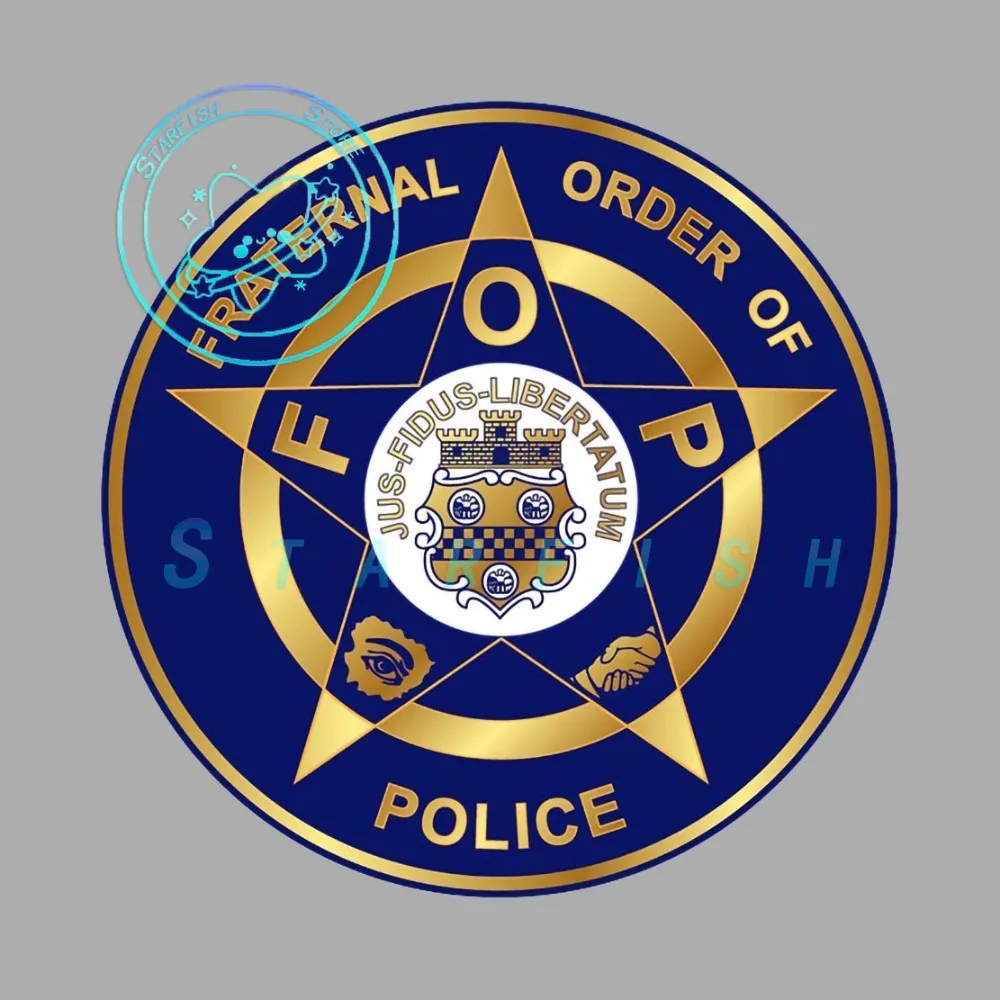 

For FRATERNAL ORDER OF POLICE Decal PVC Car Decal Wall Bumper DIY Body Decal Waterproof Sun Protection