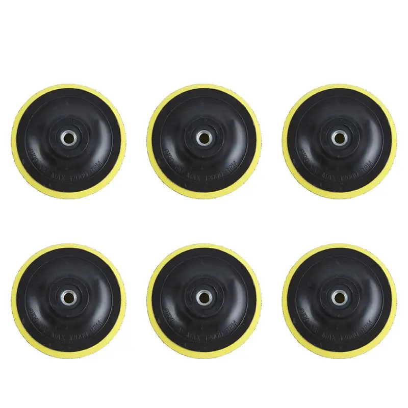 CYCLI-6X Angle Grinder Sanding Polishing Hook And Loop Backing Pad 4 Inch Dia