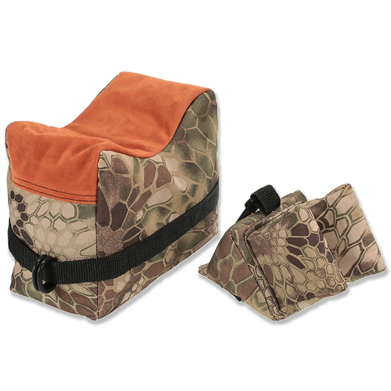 Front & Rear Rifle Target Tactical Bench Unfilled Support Stand Hunting Bag Gun Accessories Hunting Shooting Gun Rest Bag Set 3