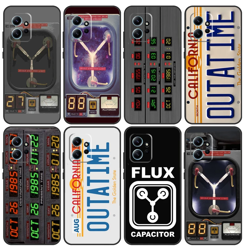 Back to the Future Flux Capacitor For Xiaomi Redmi 12 9C 10C 12C 13C Case For Redmi Note 12 Pro 11 8 9 10 Pro 9S 10S 11S 12S