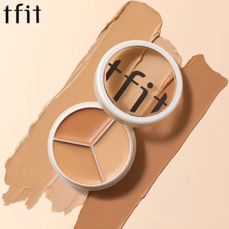 TFIT Concealer-Palette, professionelles Make-up, Gesicht, Augenkontur, Gesichtsflecken-Concealer, dunkler Kreis, korrigierendes Gesichts-Make-up für alle Hauttypen