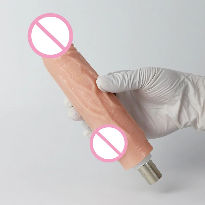 Realistische Siliconen Vibratie Dildo 'S Met 3xlr Connector Voor Sex Machine Gehechtheid Seksspeeltjes Grote Penis Voor Vrouwen G Spot Stimuleren